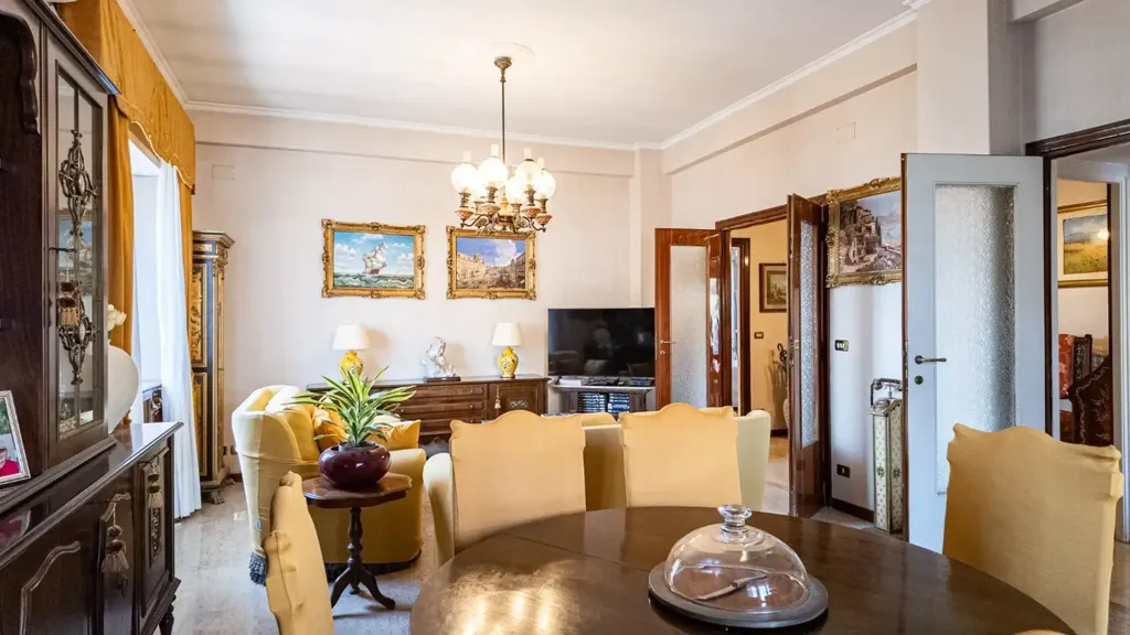 Sala da pranzo - Exclusive Penthouse with Panoramic Terrace in Rome