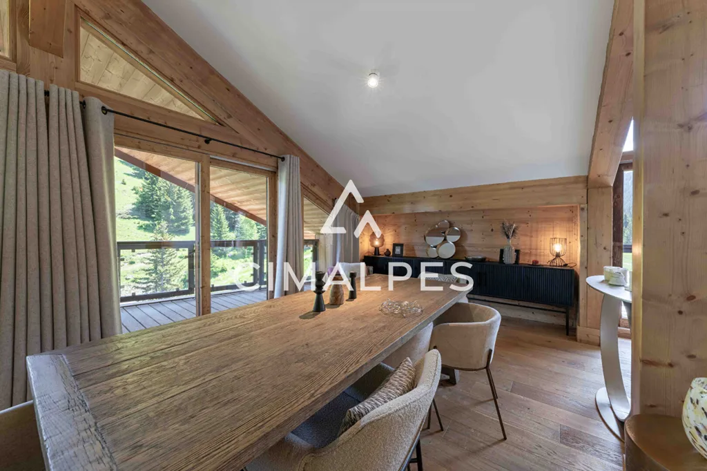 Salle à manger - Appartement de Prestige avec Vue sur les Sommets