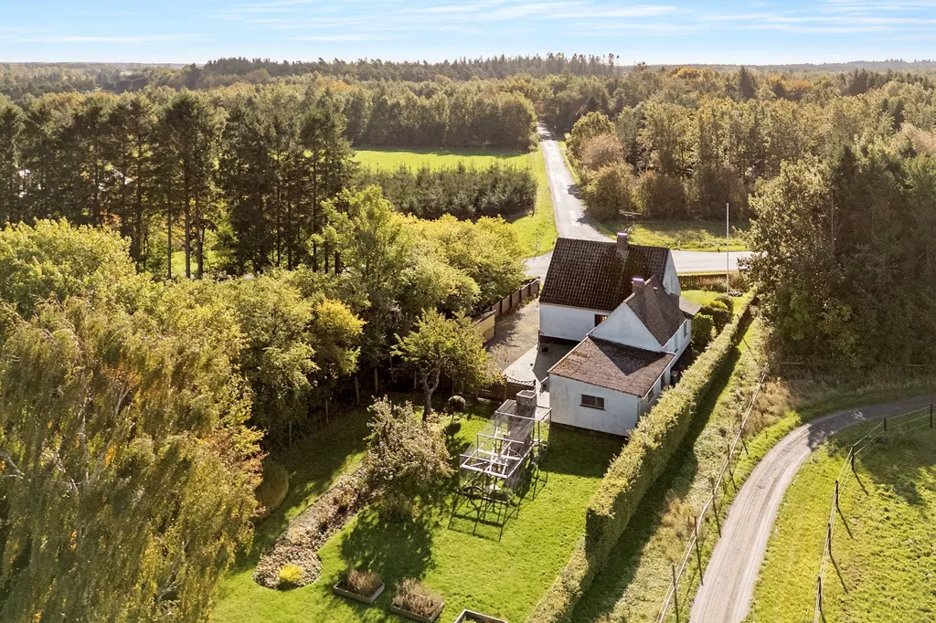 Vue aérienne - Maison 4 pièces à Østermarie