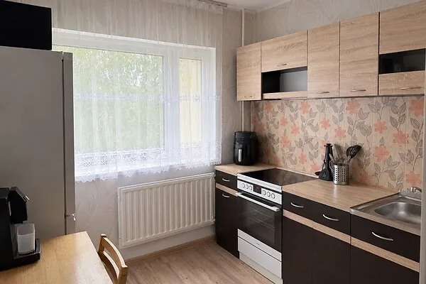 Köök - Apartment with Canal View in Tartu
