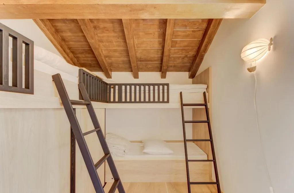 Chambres - Chalet Rénové avec Vue Pistes à Isola 2000