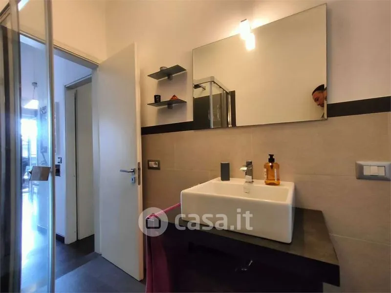 Badezimmer - Seafront Bilocale with Terrace in Aci Castello