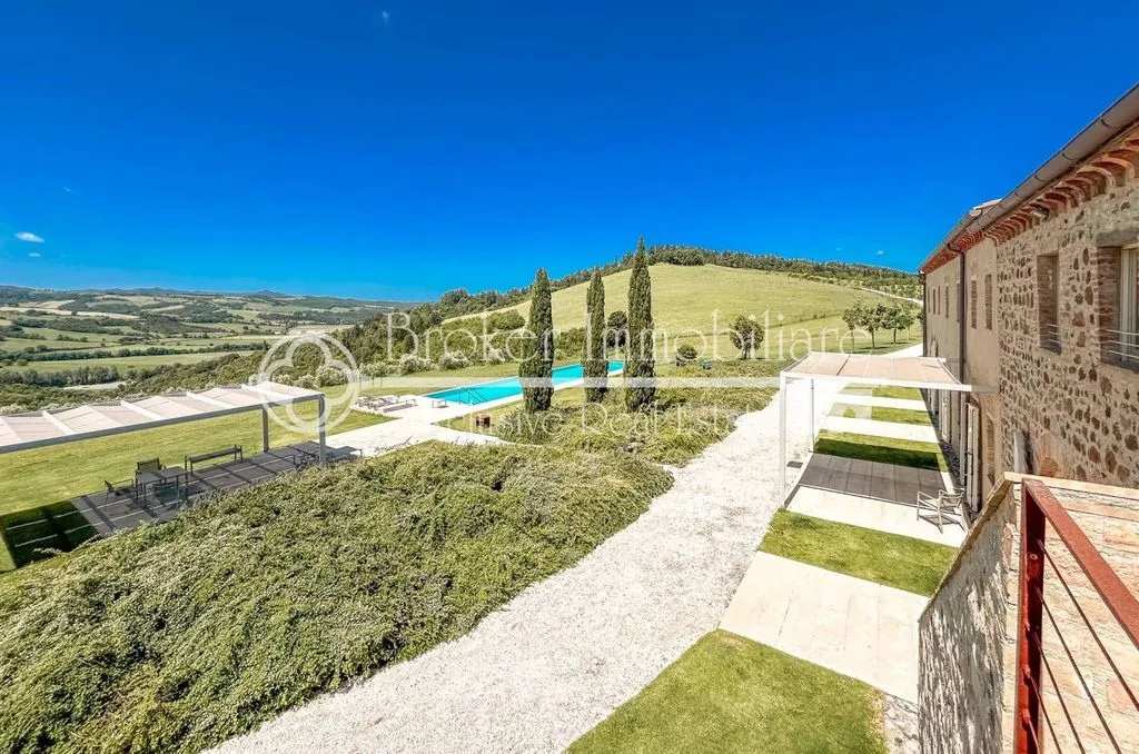 Piscine - Luxury Villa with Infinity Pool in Volterra, Tuscany