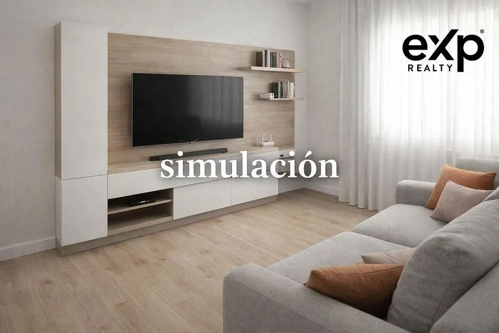 Séjour - Apartment with Ascender in Vallobín, Oviedo