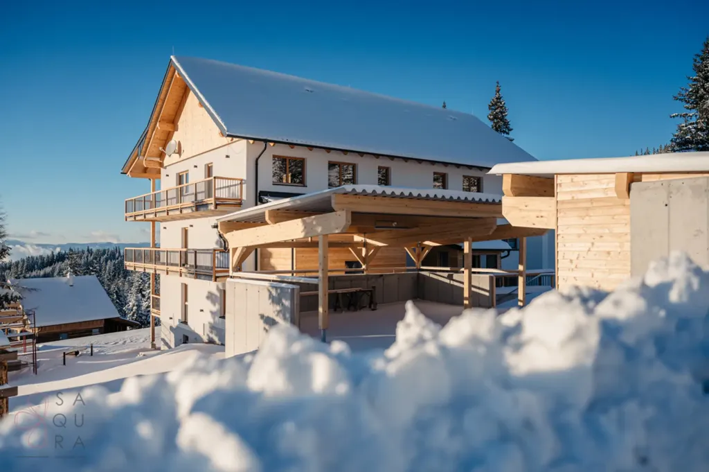 Esterno - Modern Holiday Complex with Ski-In/Ski-Out in Posch Alpe