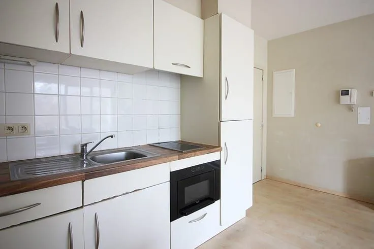 Cuisine - Appartement à Bruxelles avec Vue sur le Parc
