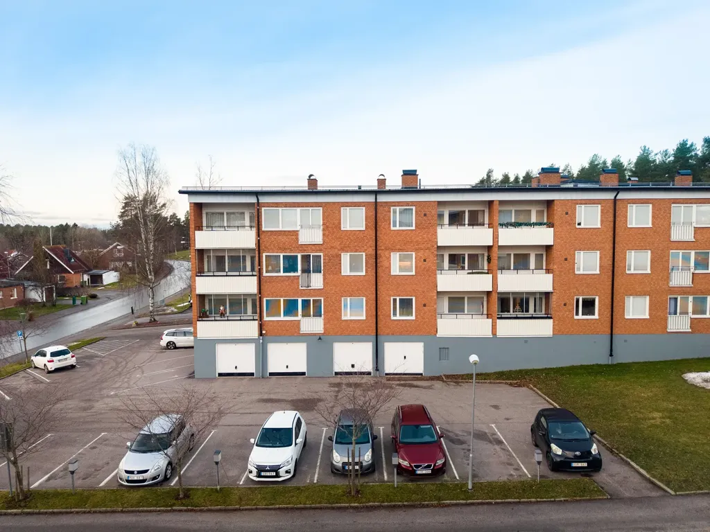Vue aérienne - Renovated Two-Bedroom Flat with Balcony in Gävleborg