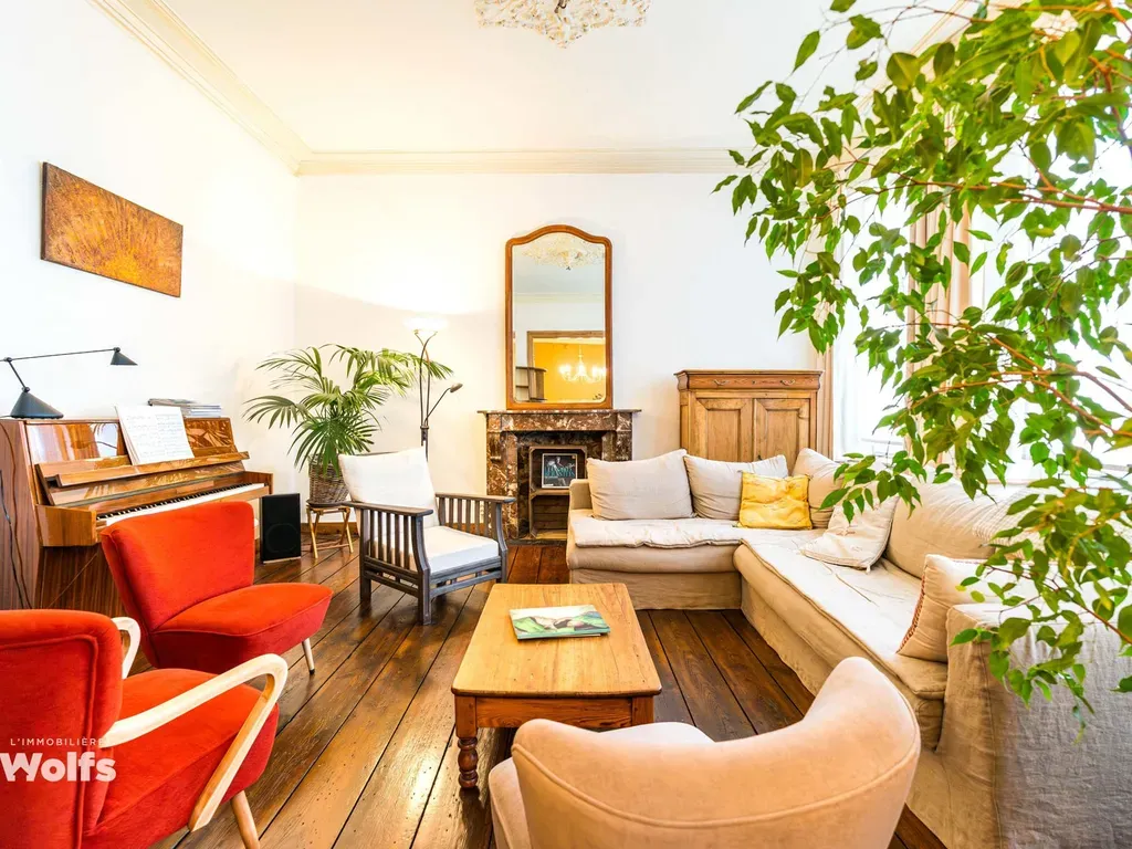 Wohnzimmer - Characterful Building with Garden in Spa