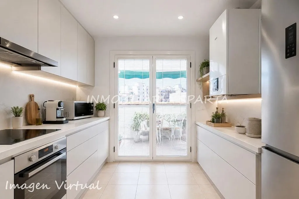 Cuisine - Charming Duplex with Terrace in City Centre