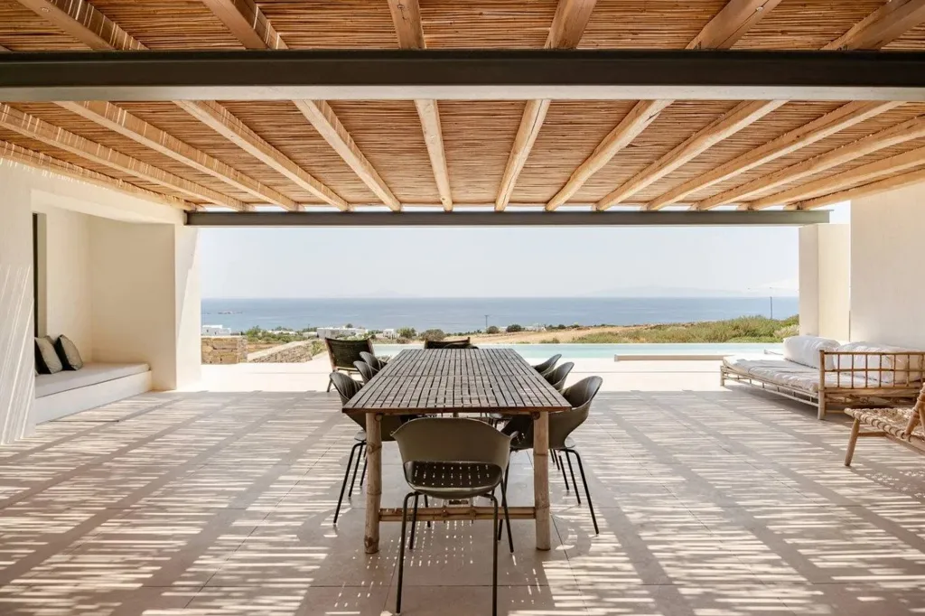 Terrasse - Contemporary Cycladic House with Pool in Paros