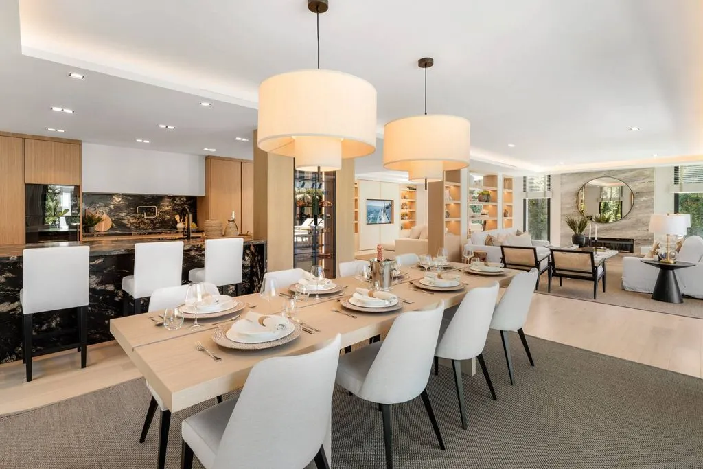 Söögituba - Contemporary Villa with Pool in Nueva Andalucia