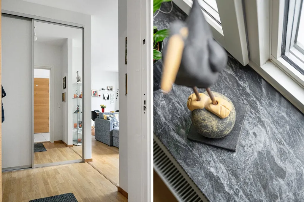 Esik - Apartment with Glazed Terrace in Sockerbruket