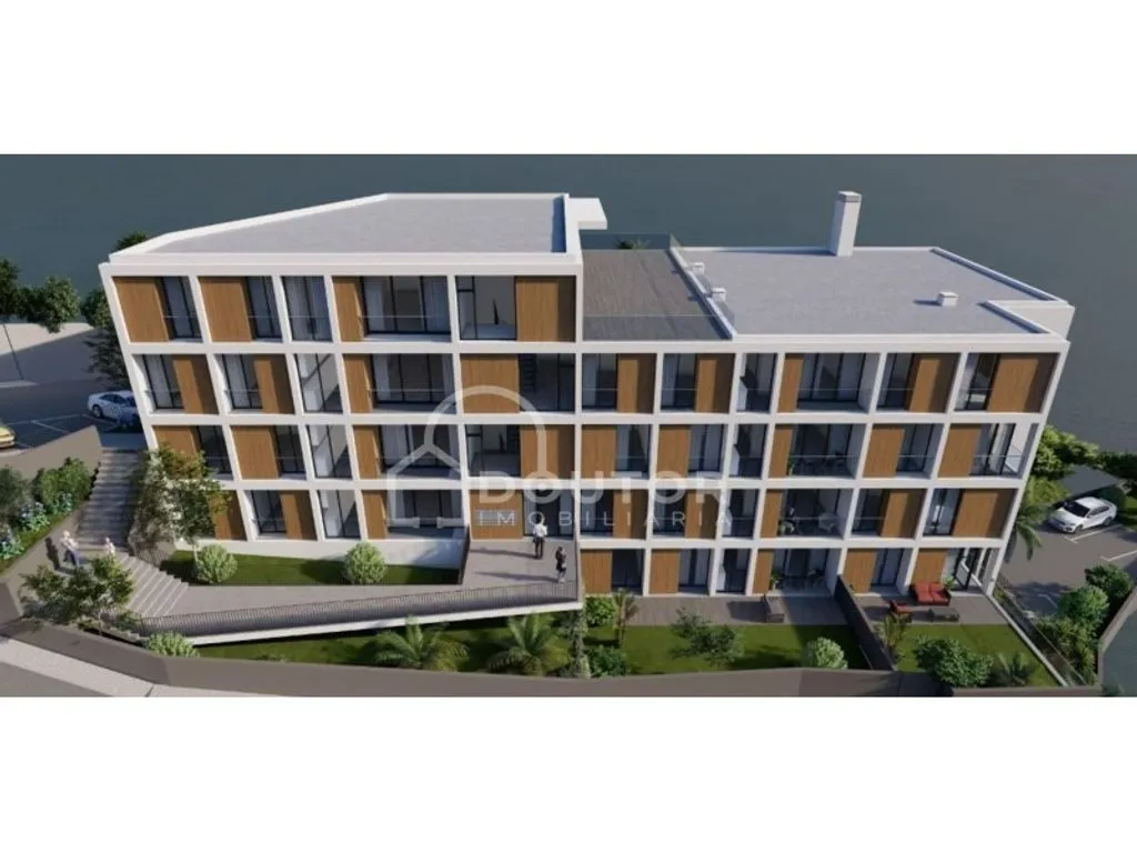 Aerial - Luxury T2 Apartment in Caniço Prime, Madeira