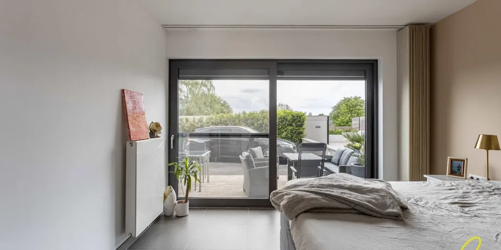 Chambres - Appartement avec 2 Terrasses à Onkerzele