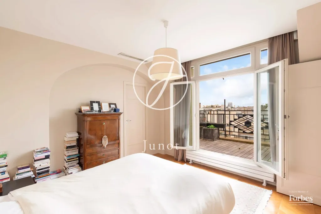Chambres - Appartement Duplex avec Terrasses à Paris 16e