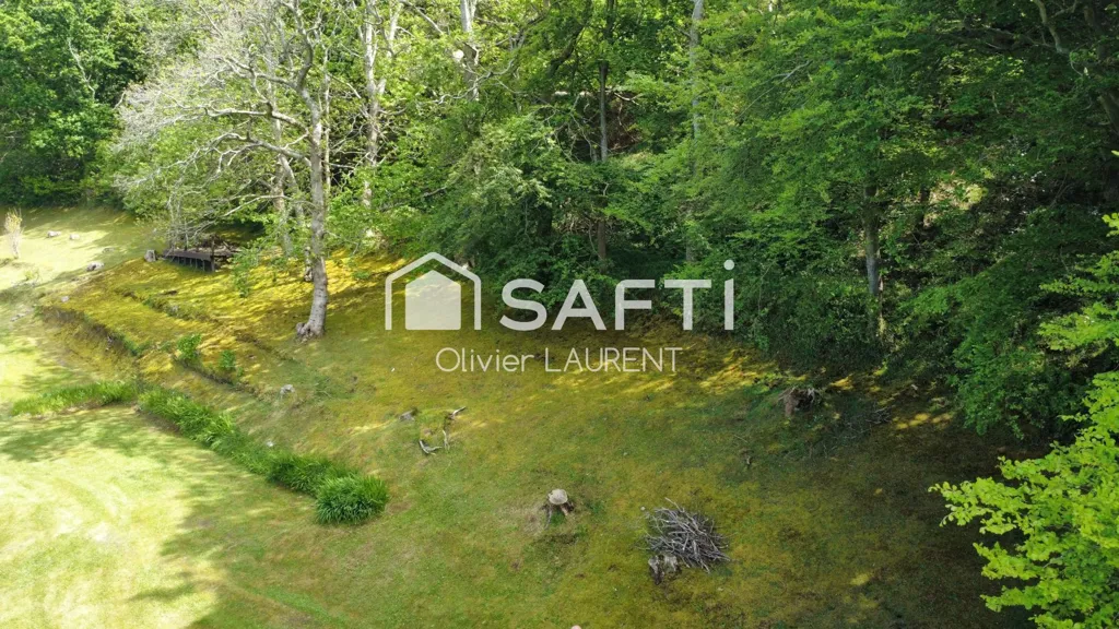 Vue aérienne - Maison Traditionnelle avec Vue Mer à Trélévern