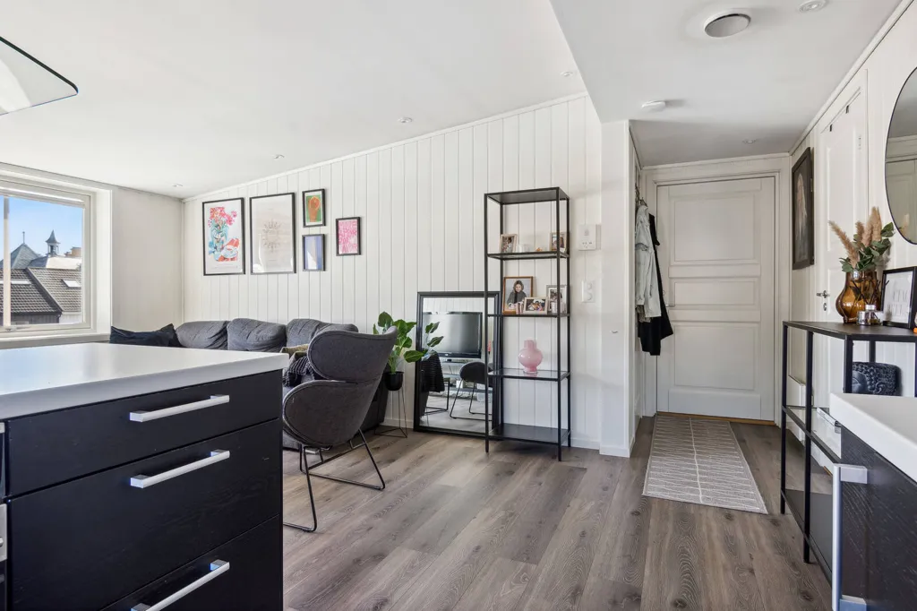 Köök - Loft with Terrace in Steinkjer