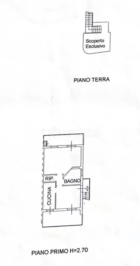 Plan - Panoramic Apartment with Terrace in Fano