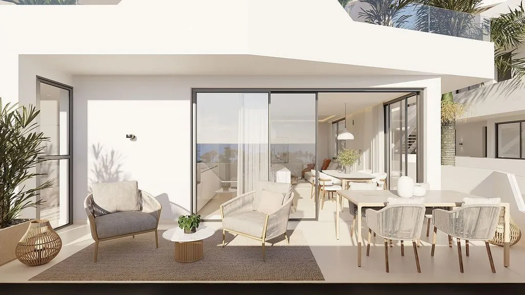 Terrasse - Duplex Apartment with Mountain View in Las Pardelas