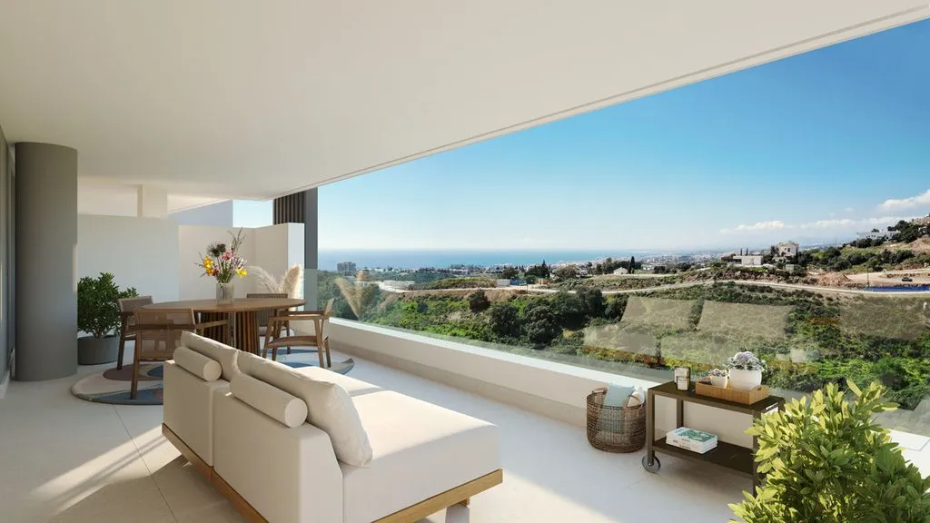 Séjour - Luxury Apartment with Sea View in Marbella