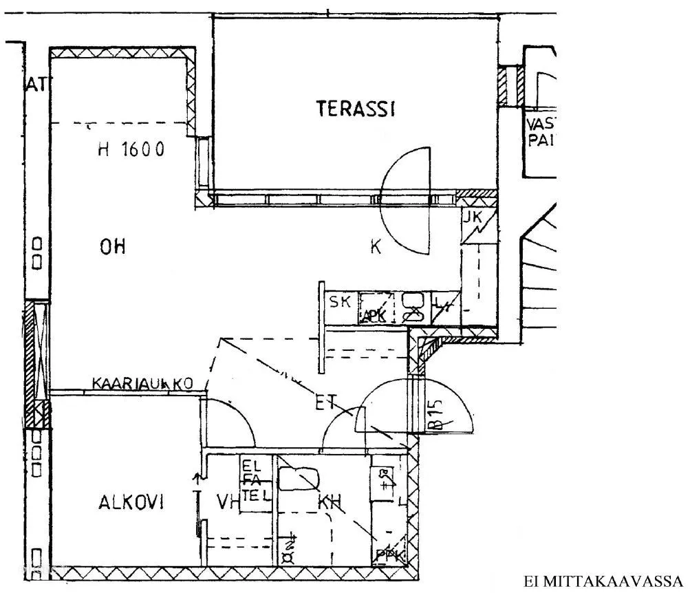 Plaan - 1 Bedroom Apartment with Balcony in Helsinki Centre