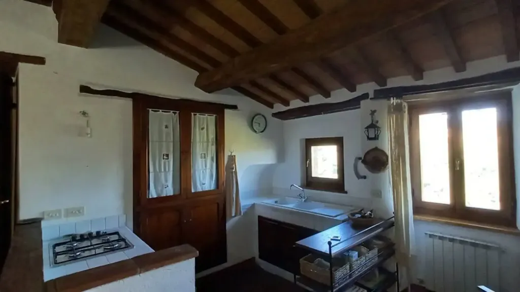 Cuisine - Rustic House with Grotto in Piegaro