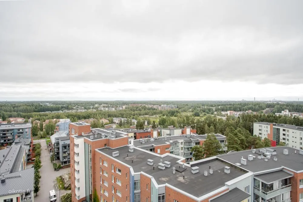Aerial - Modern Studio with Gym in Myyrmäki, Vantaa