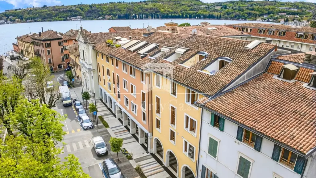 Aerial - Rustic Lake View Apartment in Salò