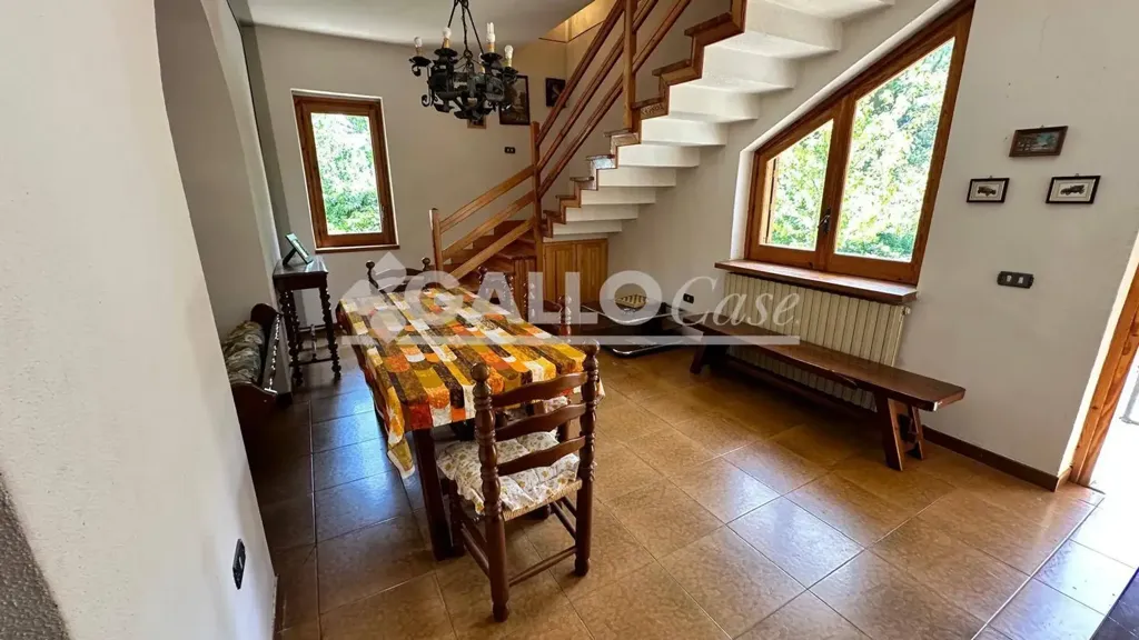 Dining Room - Villa with Multiple Apartments near Camigliatello Silano