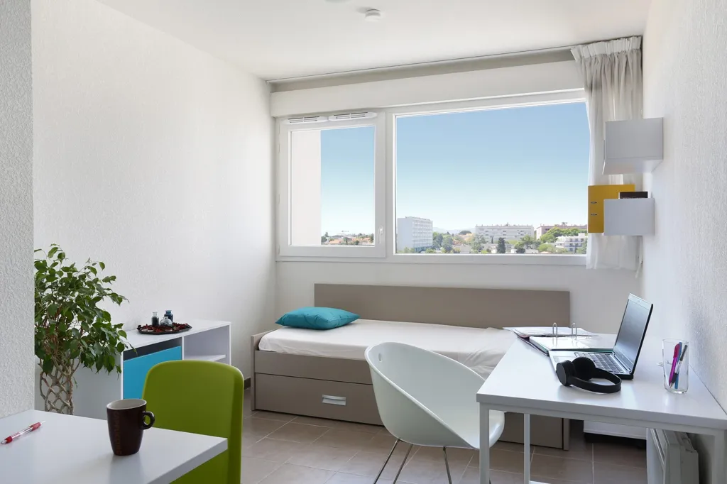 Camere da letto - Student Residence with Modern Amenities in Montpellier