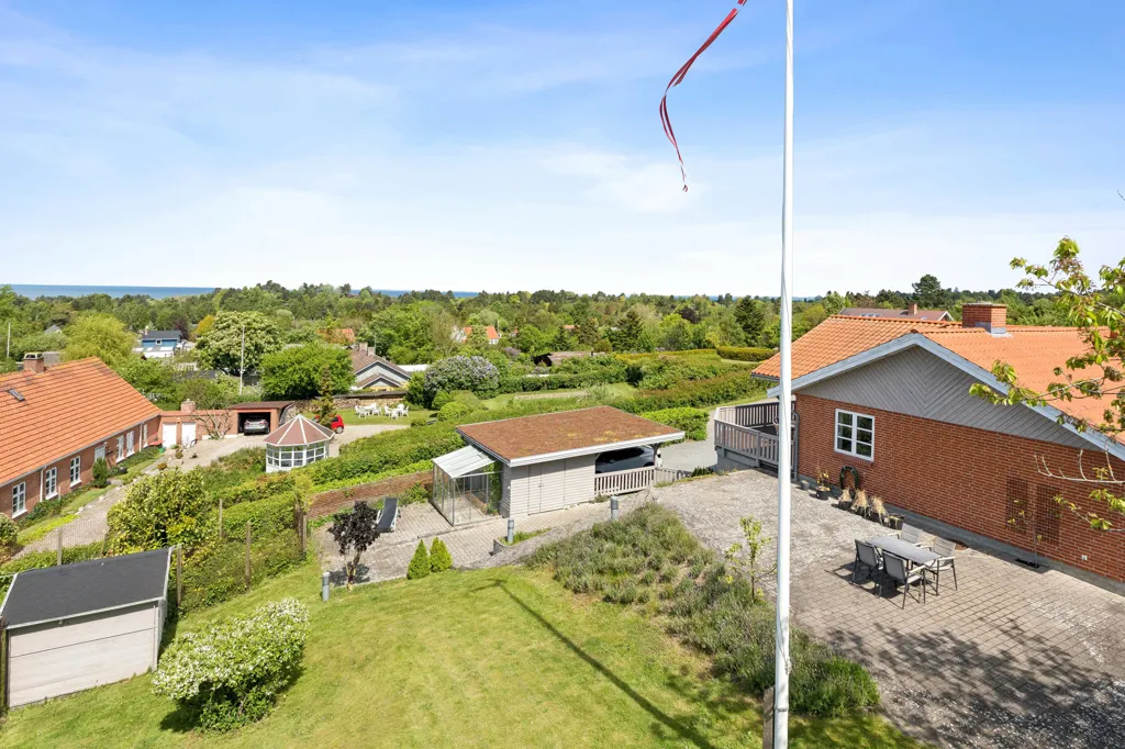 Vue aérienne - Detached Villa with Garden in Fårevejle
