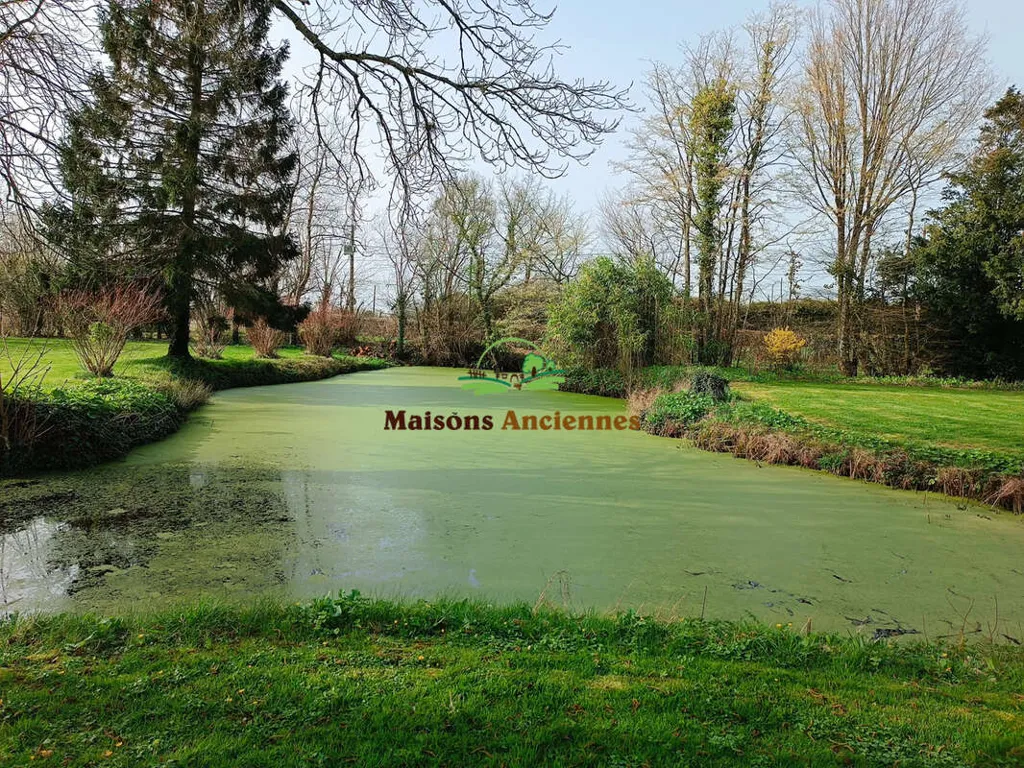 Jardin - Maison Ancienne avec Parc Arboré à Isigny-sur-Mer