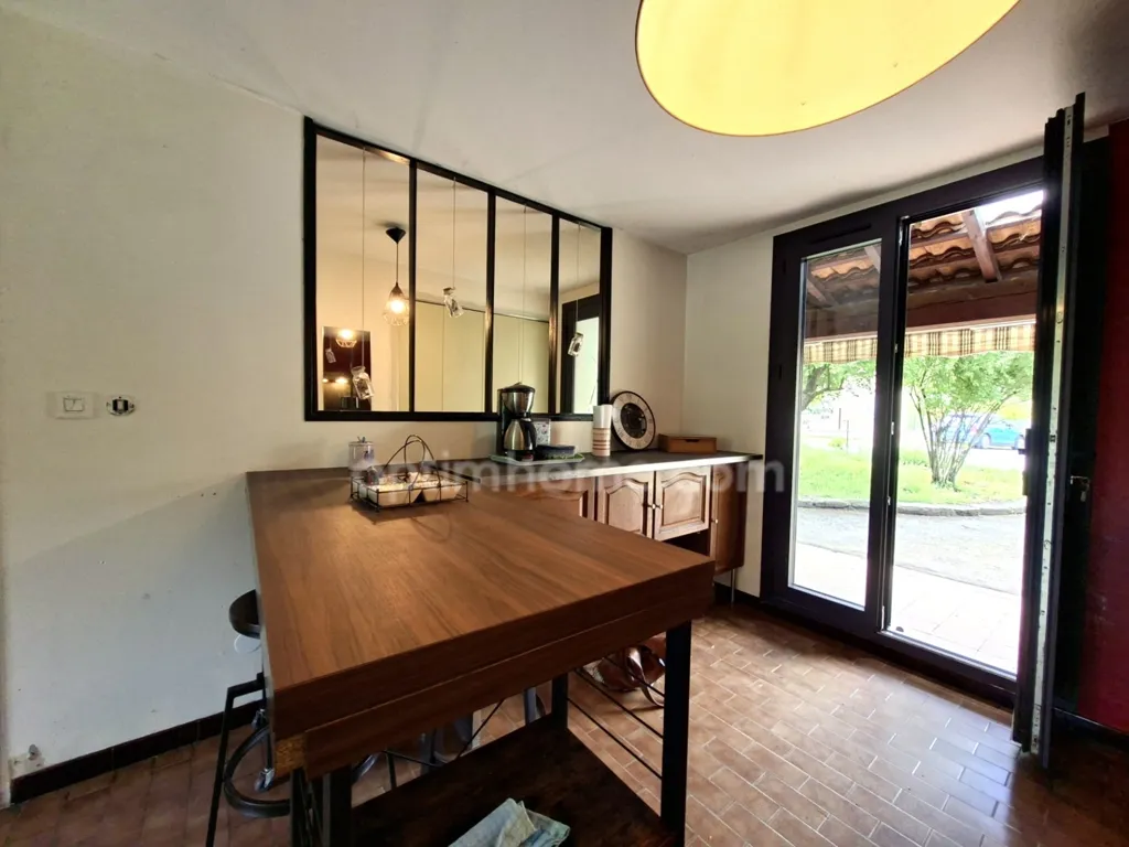 Kitchen - Villa with Mountain View and Terrace in Barreme