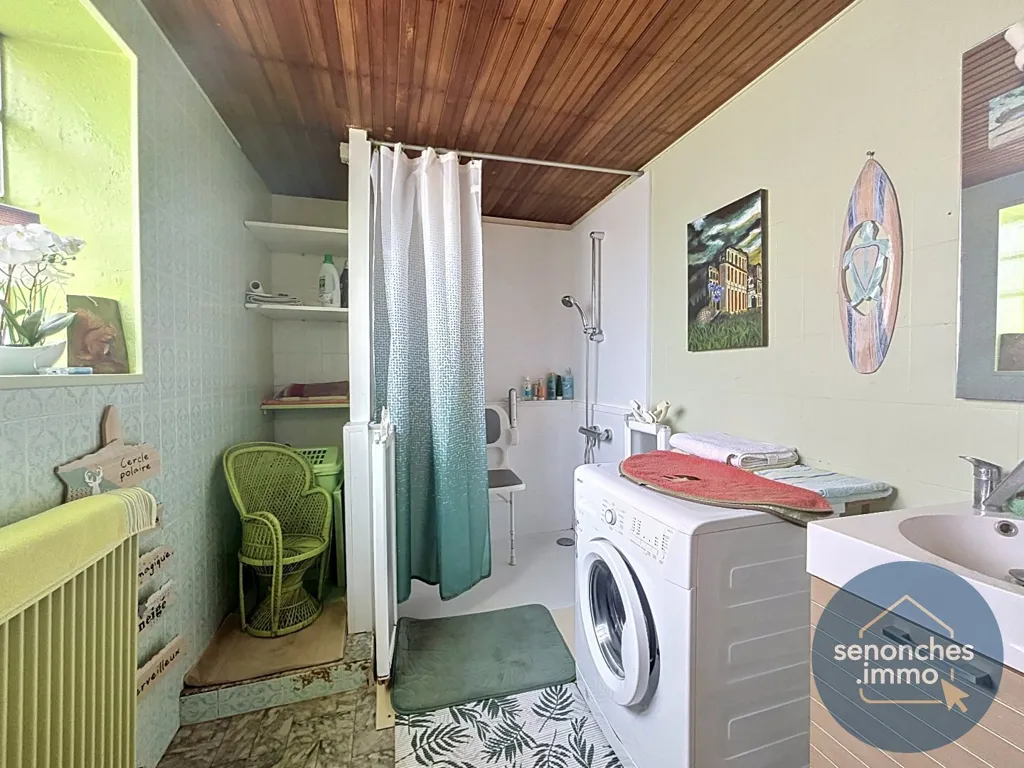 Bathrooms - Longère with Garden in Saintigny, Perche