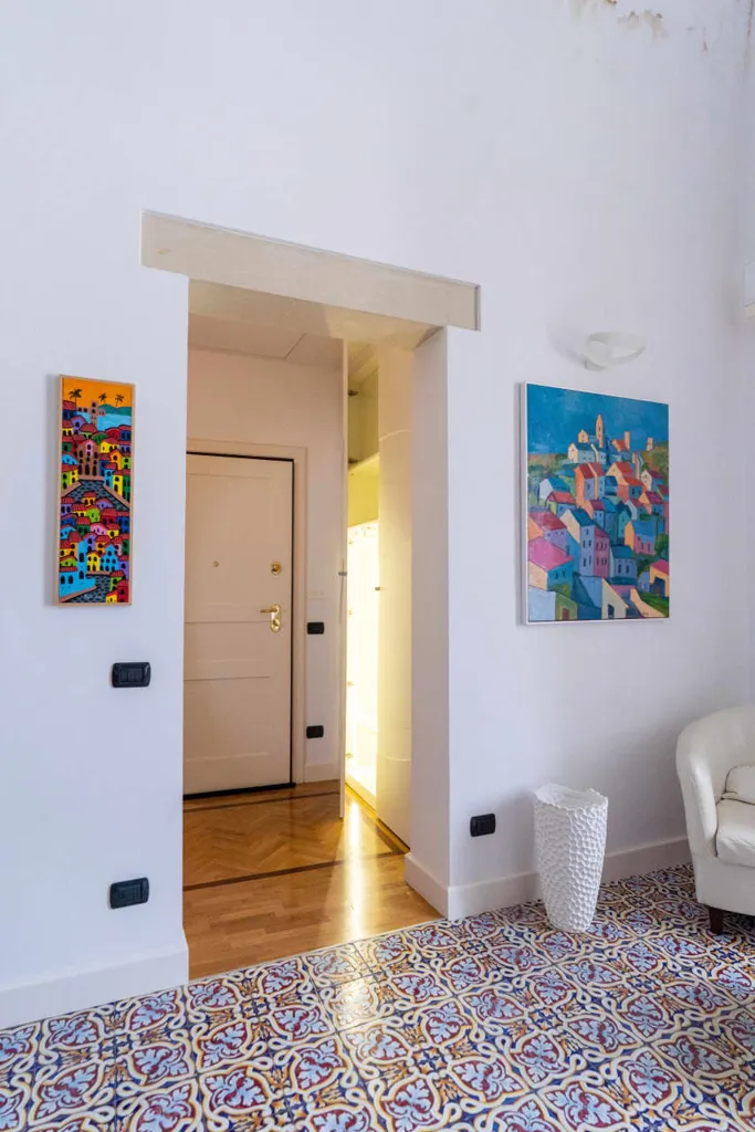 Soggiorno - Rustic Apartment with Solarium in Lecce
