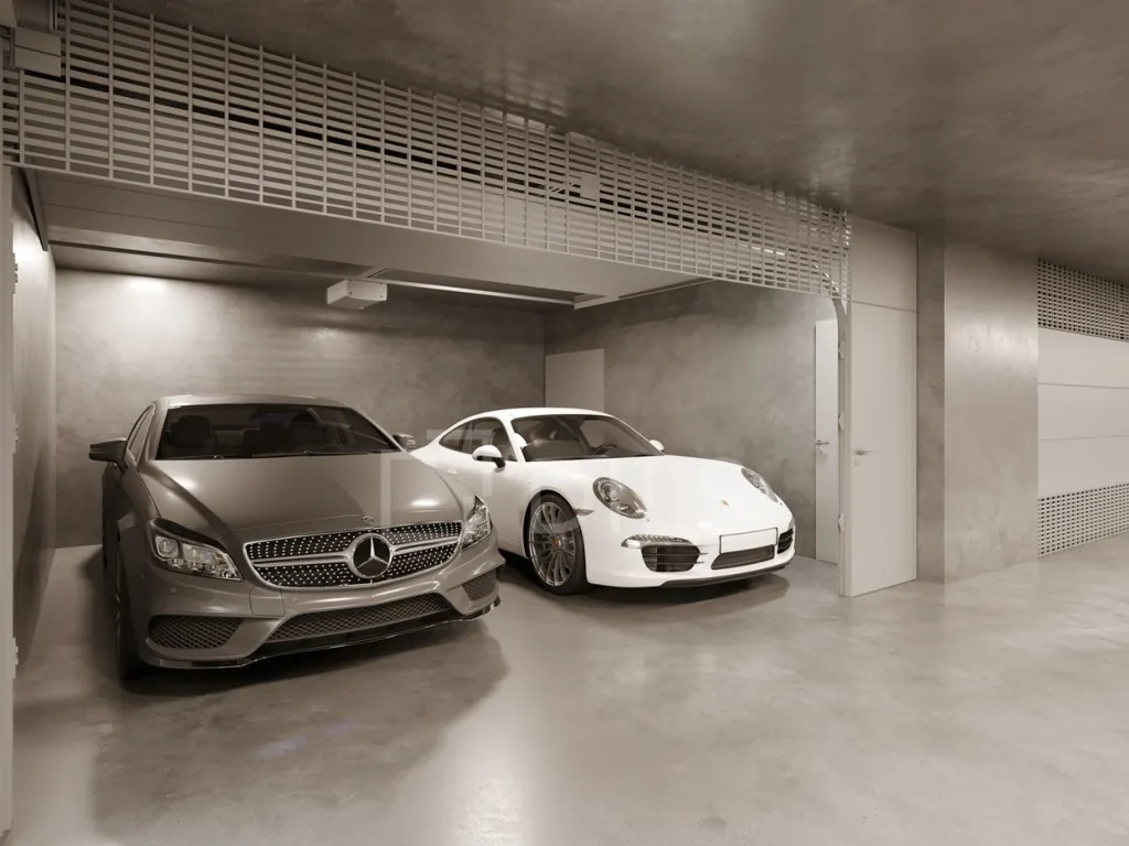 Garage - Villa with Private Pool in Lisbon