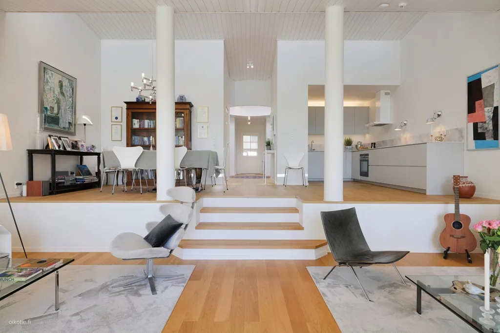 Elutuba - Modern Villa with Sea View in Soukanranta, Espoo