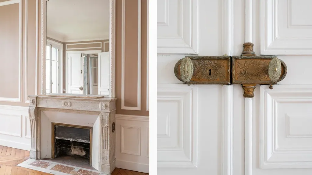 Entrée - Appartement de 5 Pièces avec Cour Arborée à Paris 75017
