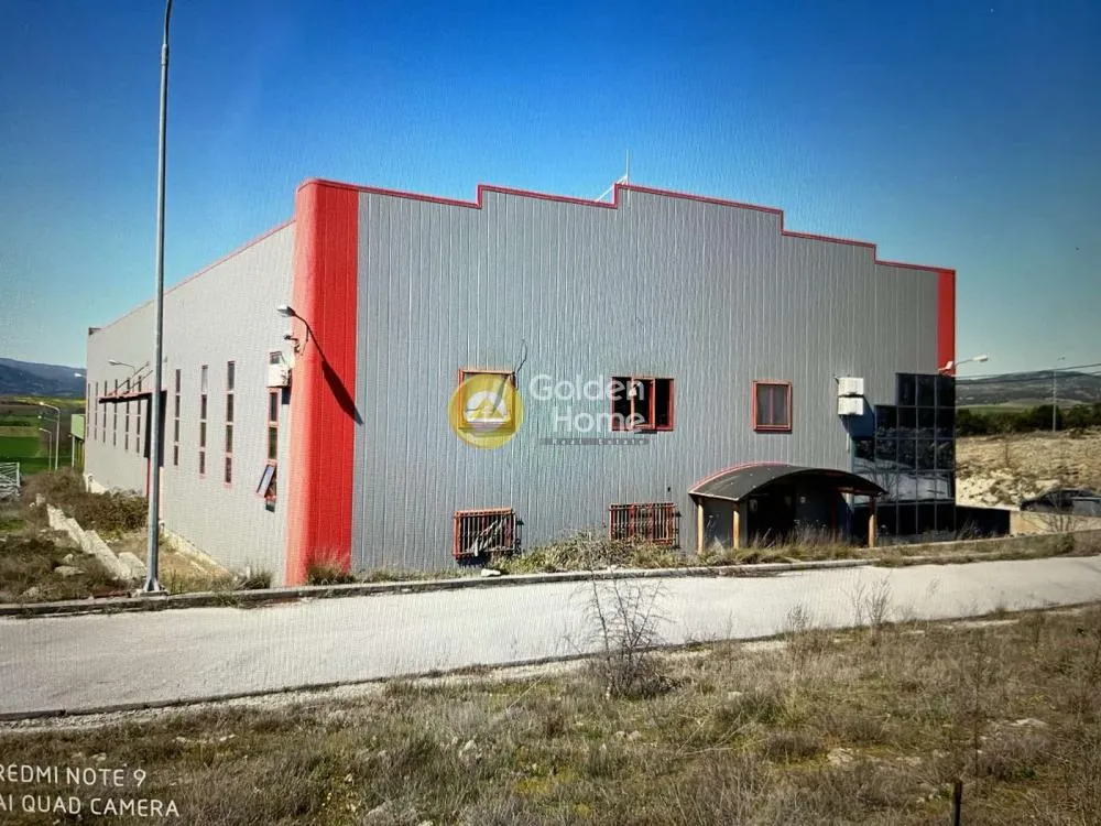 Exterior - Industrial Space with Office Areas in Zervochori