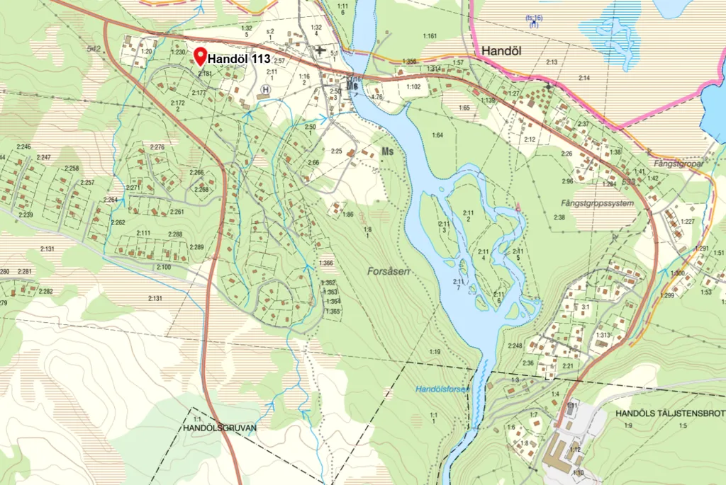 Plot for Fjällbo in Handöl, Jämtland