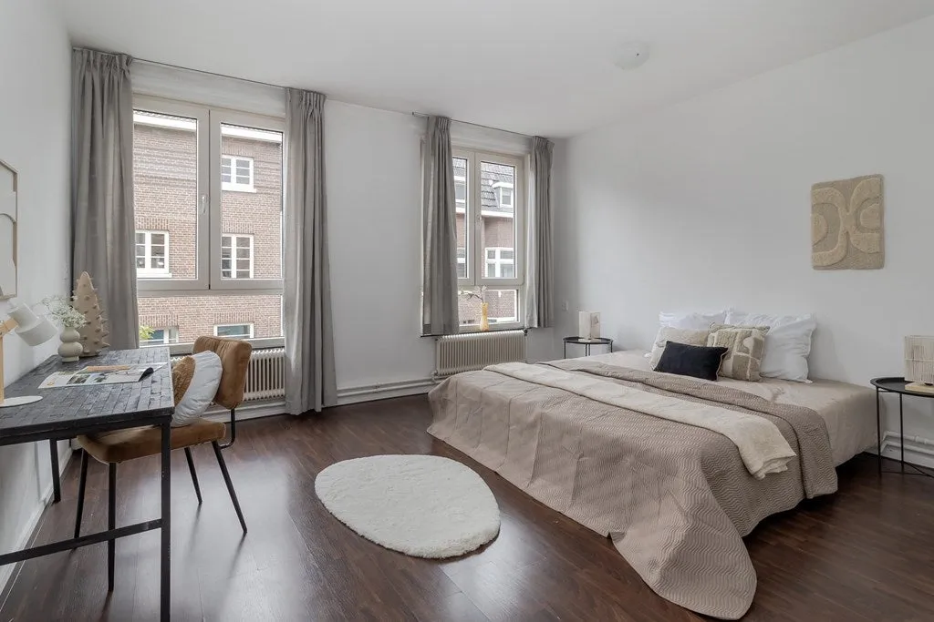 Bedrooms - Corner Apartment with Glacis View in Sint Pieter