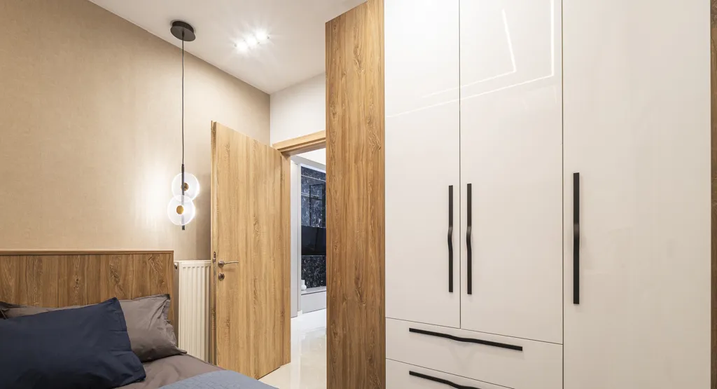 Bedrooms - Flat with Sea View in Thessaloniki