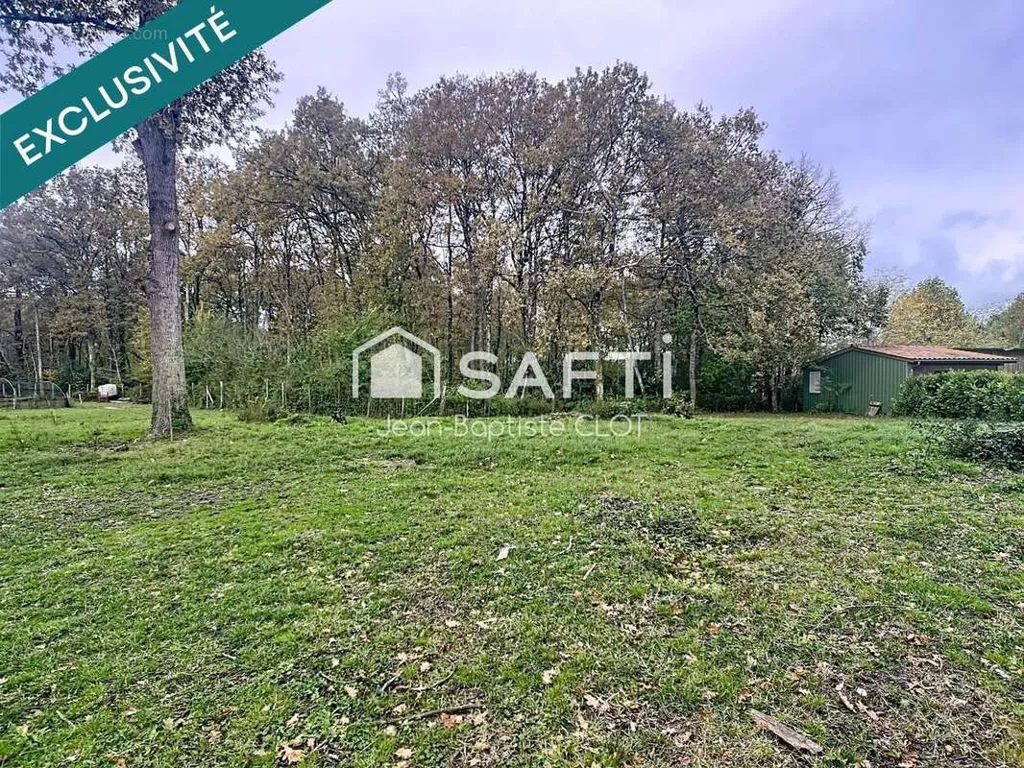 Jardin - Terrain à Bâtir à Roaillan avec Étude de Sol