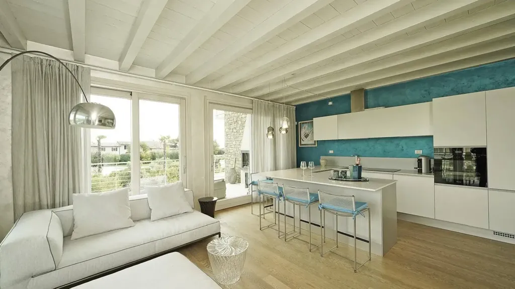 Köök - Lakefront Penthouse in Sirmione