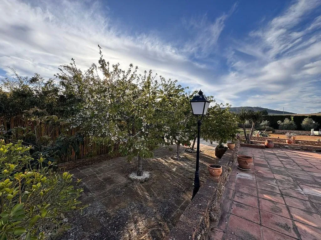 Jardin - Rustic Cortijo with Pool in Villanueva del Trabuco