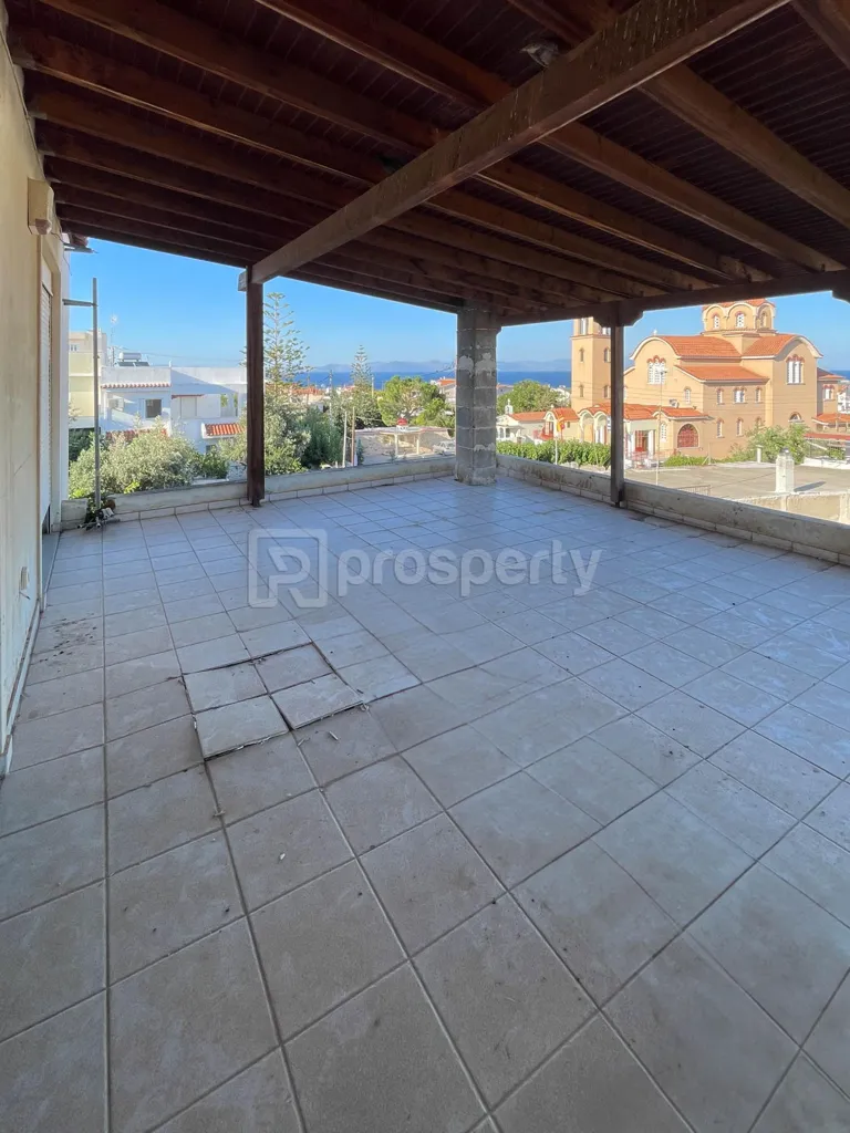 Terrasse - Detached House with Sea View in Artemida