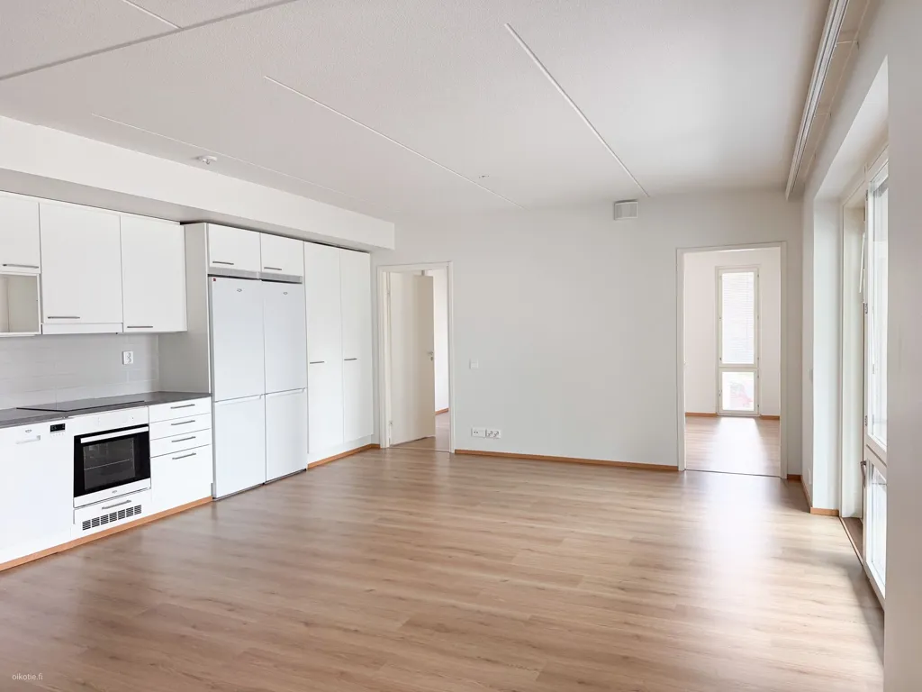 Köök - Modern Flat with Balcony in Pasila, Helsinki