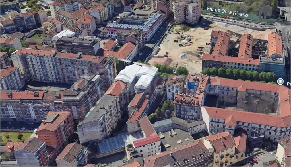 Aerial - Triplex Apartment with Balcony in Turin
