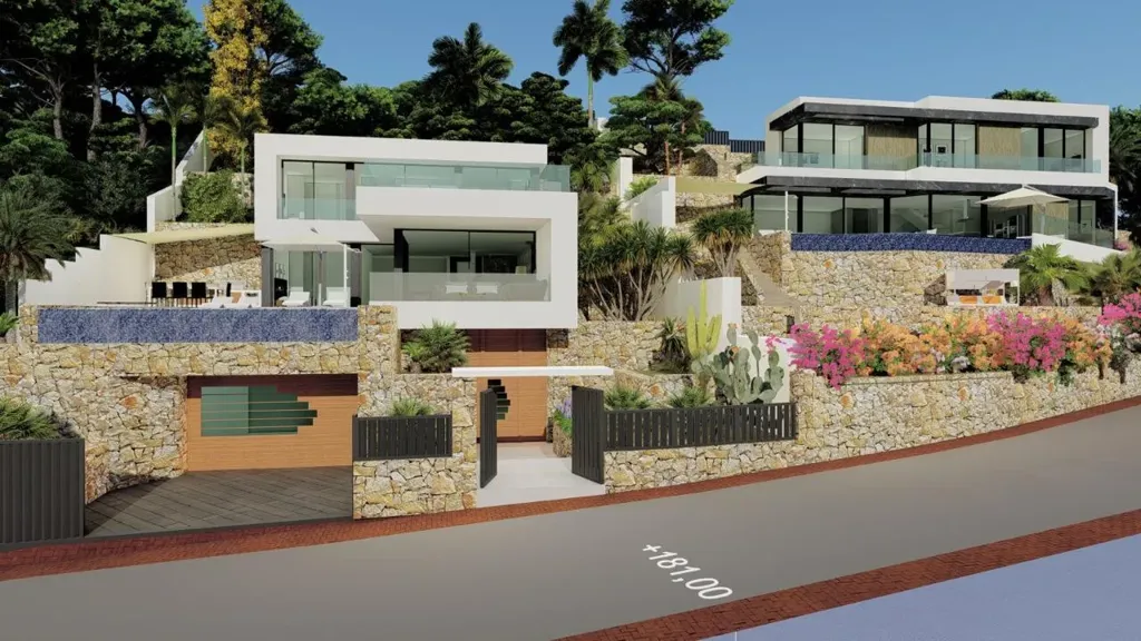 New Villa with Sea Views in Calpe