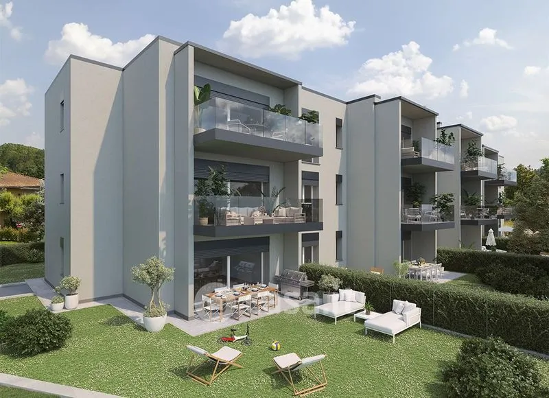New Build Apartments with Terraces in Bizzarone